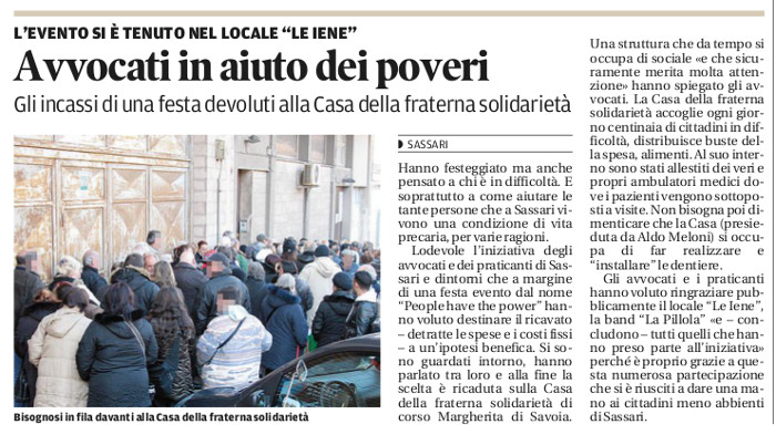 avvocati in aiuto dei poveri