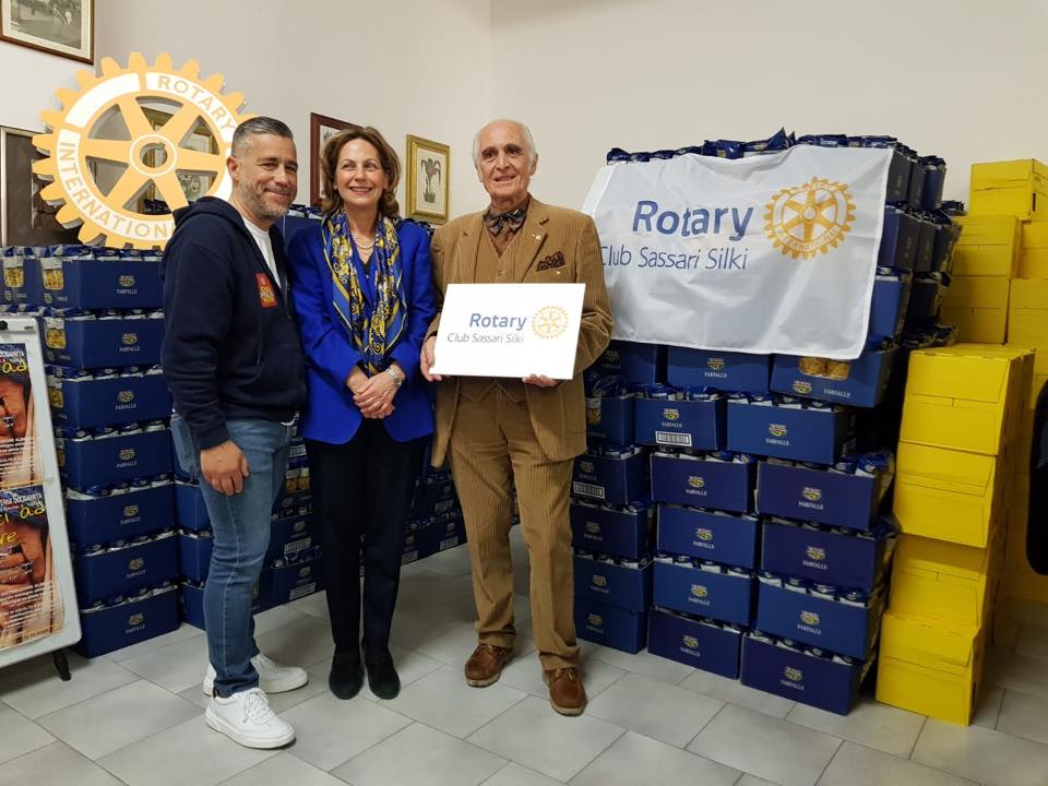 rotary club donazione derrate alimentari